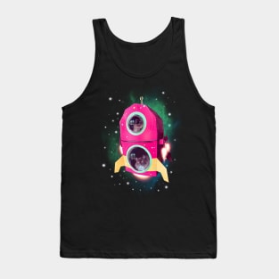 Cat In Space Tank Top